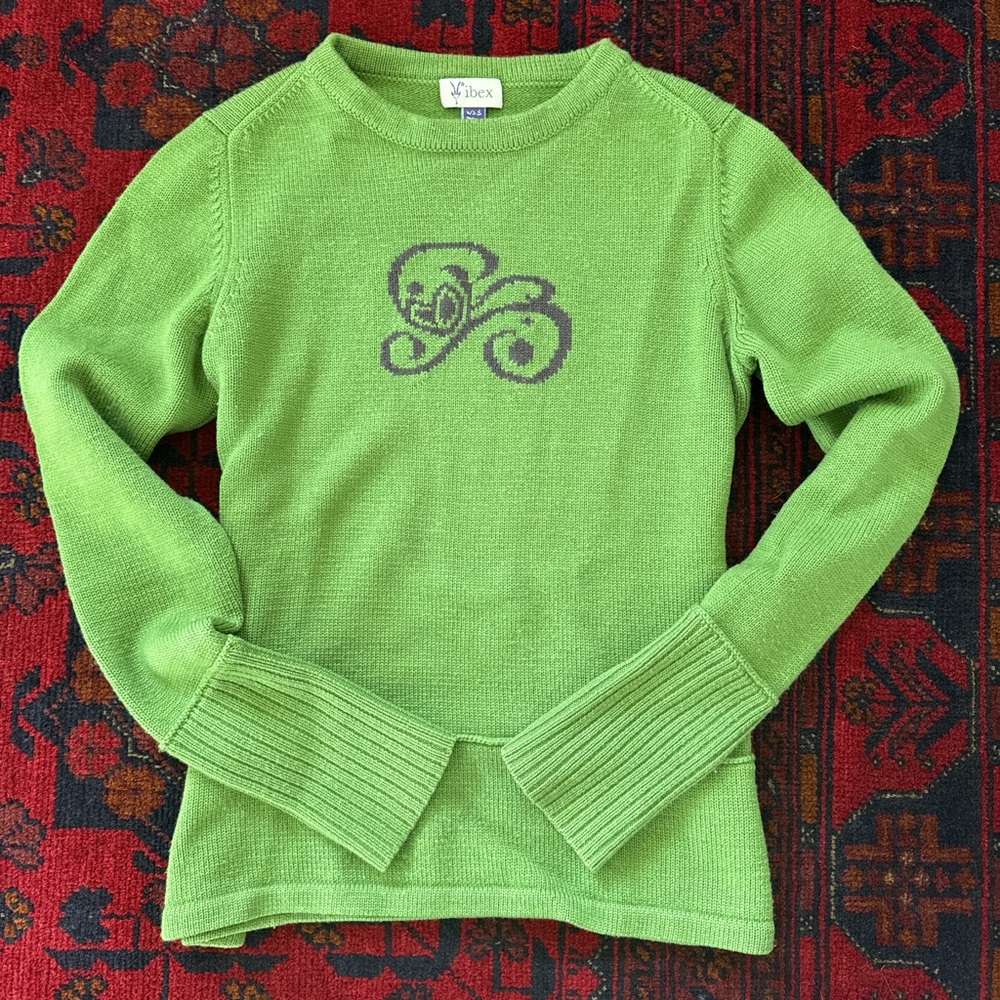 Merino Wool Ibex sweater
